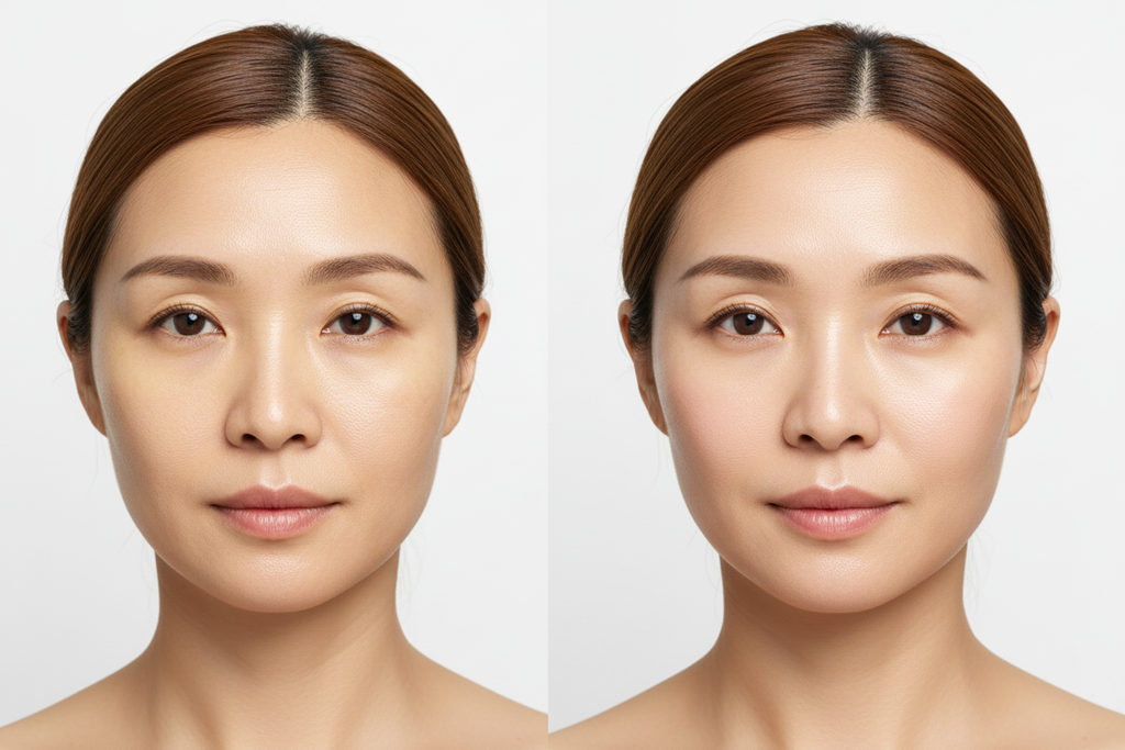 VELON 225-LED Red Light Therapy Panel - before and after results